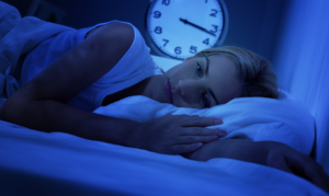 Woman Experiencing Insomnia